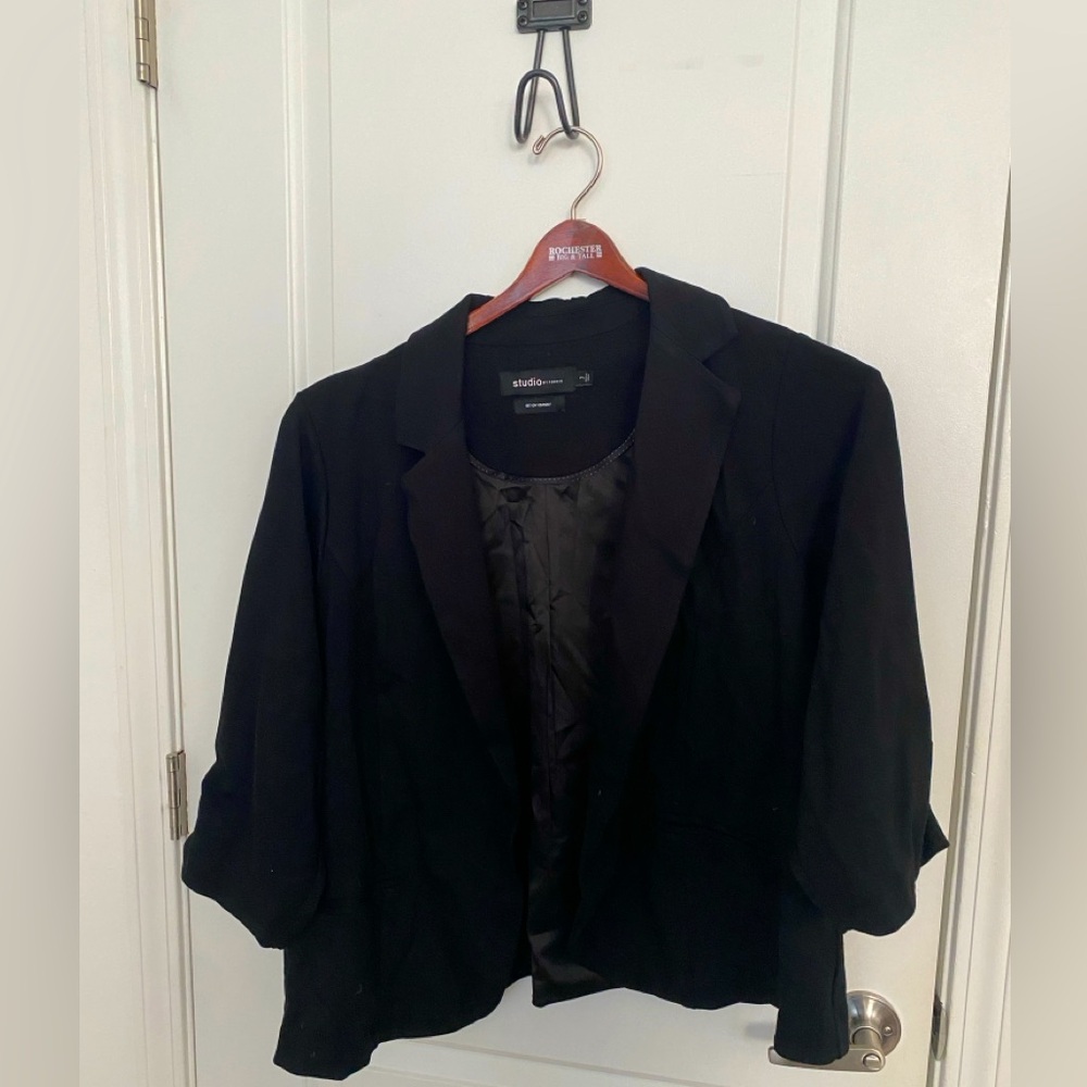 Torrid Plus Size 3X Black Blazer